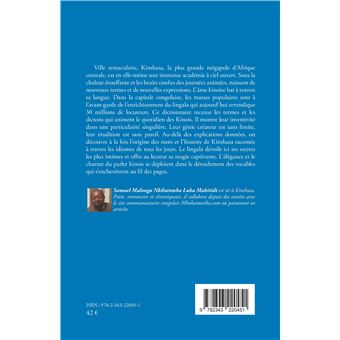 Dictionnaire du parler kinois