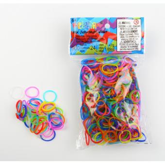 Recharges 600 élastiques Rainbow Loom Multicolore - Autres jeux créatifs -  Achat & prix