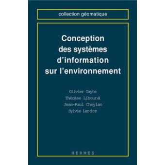 Conception de systèmes d'information sur l'environnement