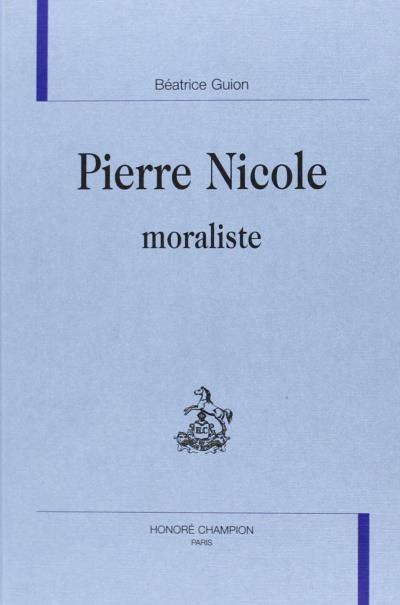 Pierre Nicole, moraliste