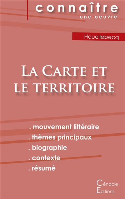 Fiche de lecture la carte et le territoire de michel houelle