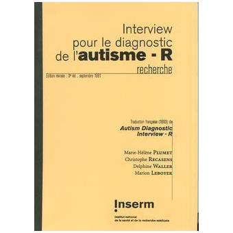 Interview pour le diagnostic de l'autisme