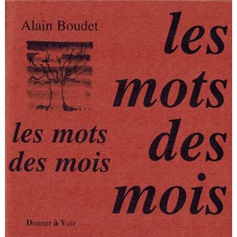 Les mots des mois