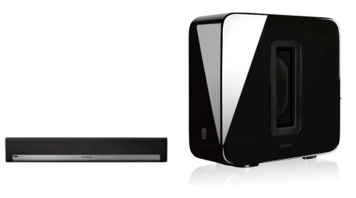 Sonos Playbar Wireless Soundbar + Wireless Subwoofer Sub G1 Zwart Glanzend