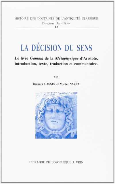 Decision du sens