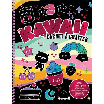 Kawaii - Carnet à gratter