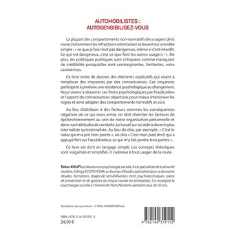 Automobilistes : autosensibilisez-vous