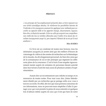 Un instinct de succès