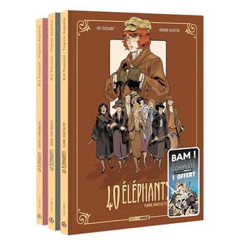 40 éléphants - Pack promo histoire complète