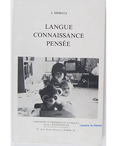 Langue connaissance pensée