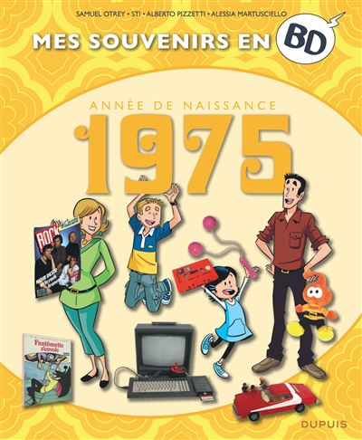 Mes souvenirs en BD - 1975 -  Sti - cartonné
