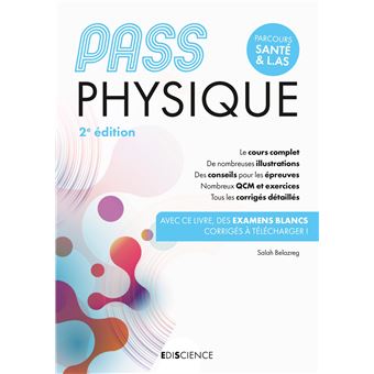 PASS Physique - Manuel