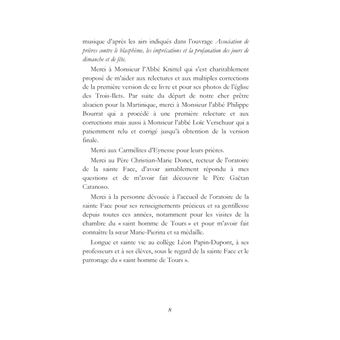 Le "saint homme de Tours" et la dévotion à la sainte Face