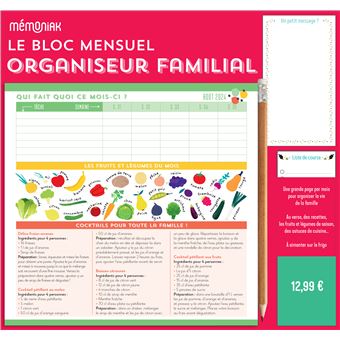 Mémoniak : organiseur familial : de septembre à décembre (édition 2023/2024)