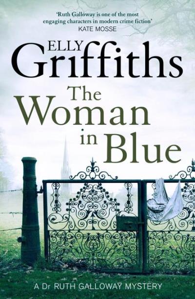 The woman in blue