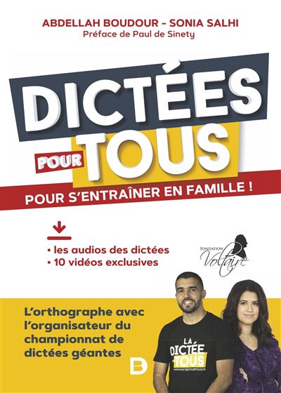 Dictées pour tous - Abdellah Boudour - broché