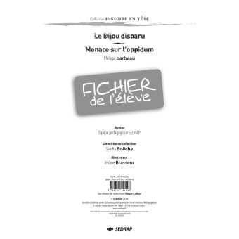 Bijou disparu - fichier