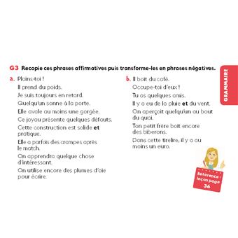 Exercices de français - CM2