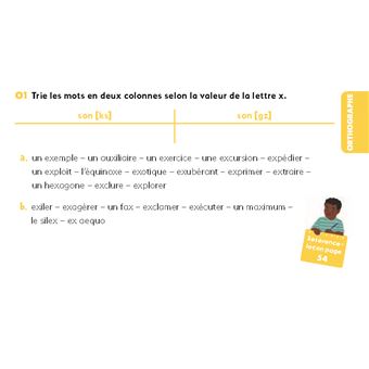 Exercices de français - CM2