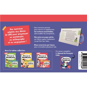 Exercices de français - CM2