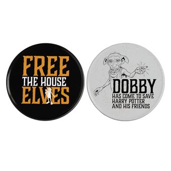Set de 2 dessous de verre Dobby Harry Potter