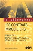 Les contrats immobiliers 2e édition