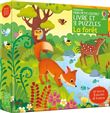 La forêt - Mon petit coffret Livre et 3 puzzles