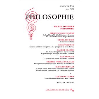 Philosophie 158 : Michel Tournier philosophe
