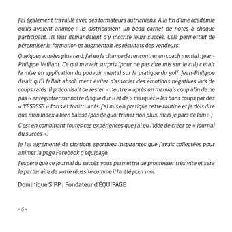 Mon Journal du Succès