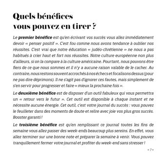 Mon Journal du Succès