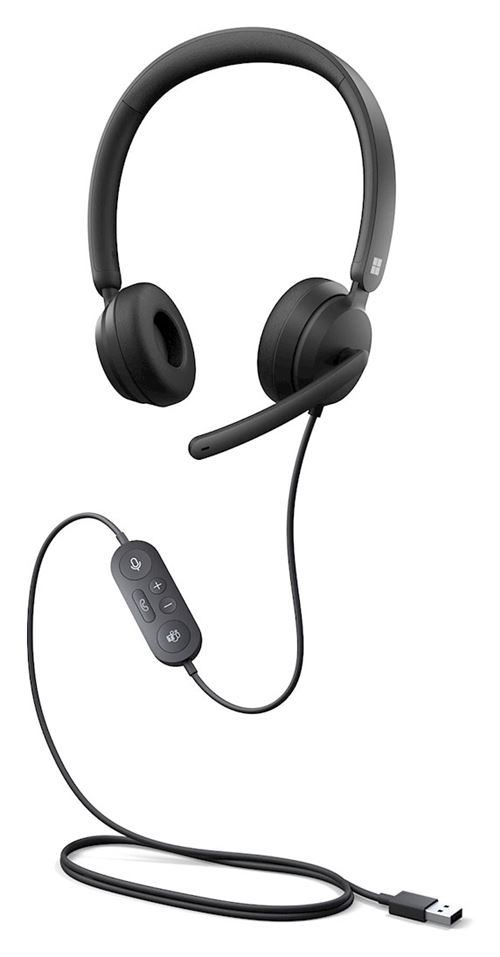 Casque PC Microsoft Modern USB Headset Black