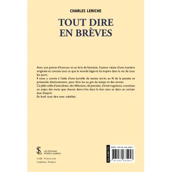 Tout dire en brèves