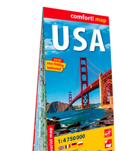 USA (ang) 1/4M750 (carte grand format laminée)