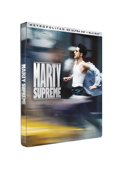 Marty Supreme Édition Collector Limitée SteelBook® Blu-ray 4K Ultra HD