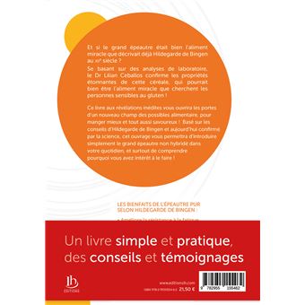Hildegarde et l'épeautre - L'Aliment miracle pour les personnes sensibles au gluten