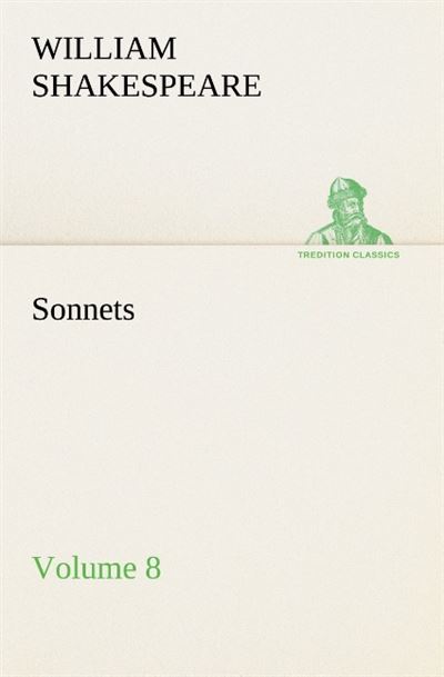 Sonnets volume 8 -  Shakespeare W - broché