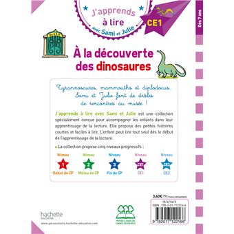 Sami et Julie CE1 - A la découverte des dinosaures