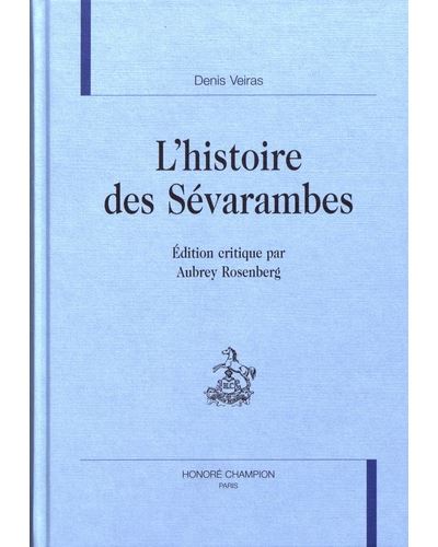 L'histoire des Sévarambes
