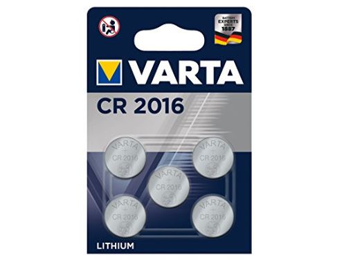 Varta Pile bouton CR 2016 3 V 5 pc(s) 87 mAh lithium LITHIUM Coin CR2016 Bli 5