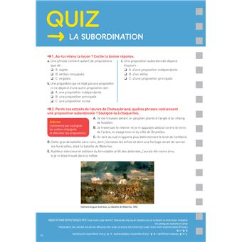 Les fiches du collège 5e