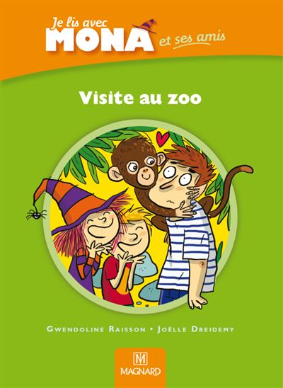 Je lis avec Mona et ses amis CP - Album: Visite au zoo - Gwendoline Raisson - broché