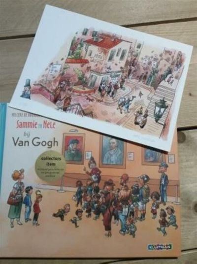 Sammie en Nell visit the Van Gogh museum Artist edition ngels