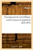 Enseignement scientifique, cours moyen et supérieur