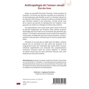 Anthropologie de l'amour sexuel