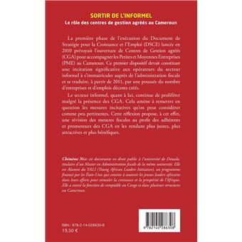 Sortir de l'informel