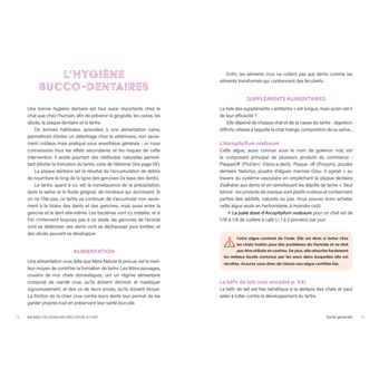 Ma bible des soins naturels pour le chat