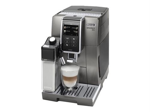 De'Longhi Dinamica Plus ECAM370.95.T - Machine à café automatique avec buse vapeur "Cappuccino" - 19 bar - titane
