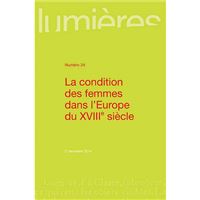 Condition des femmes dans l'Europe du XVIIIe siècle