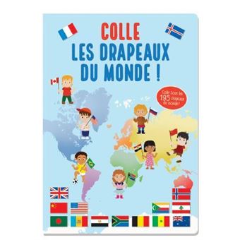 Colle les drapeaux du monde !