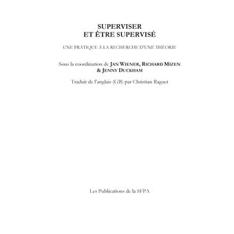 Supervisé et être supervisé